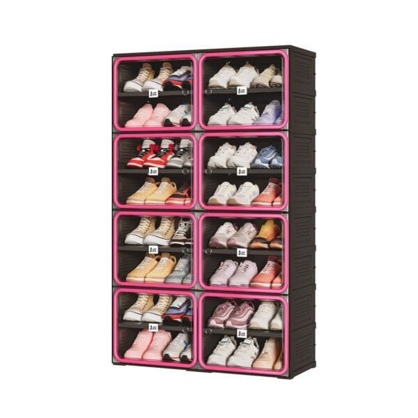 red-black-shoe-cabinet-8-tier-front-view-antbox.jpg